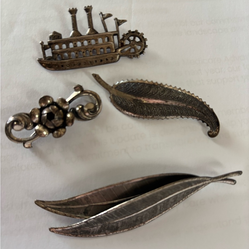 Vintage Sterling silver lot of 4.